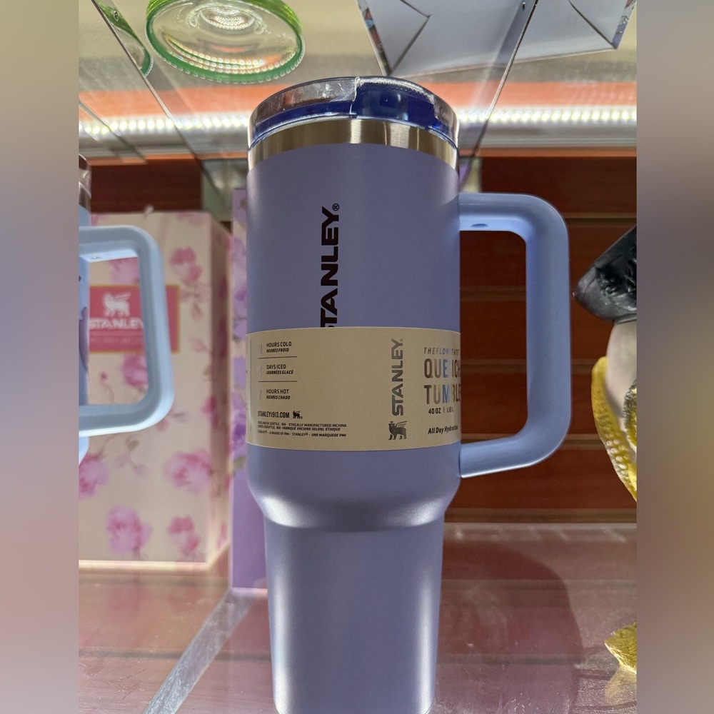 Stanley Light Lavender 40oz Travel Mug with Handle